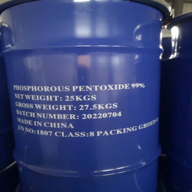 Industry Grade 99% Phosphorus Pentoxide